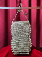 Oxidized Waist Purse With Ghungroo