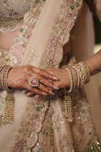 Blush Pink Prajakta Koli Bridal