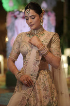 Blush Pink Prajakta Koli Bridal