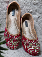 Rani Velvet With Golden Work