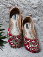 Rani Velvet With Golden Work