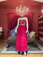 Floral Corset Sea Shell Lehenga Set X Orepiya