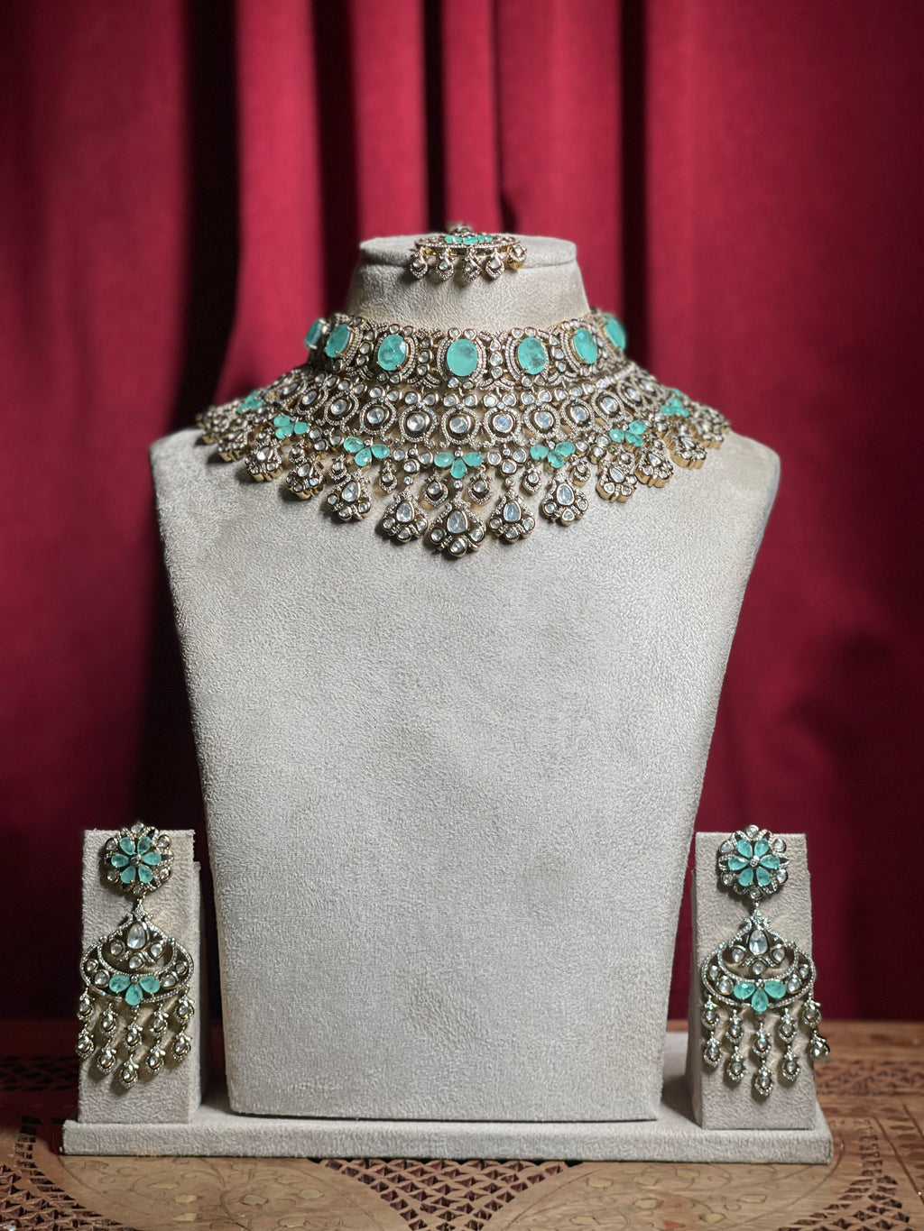 Royal Mint Green Polki