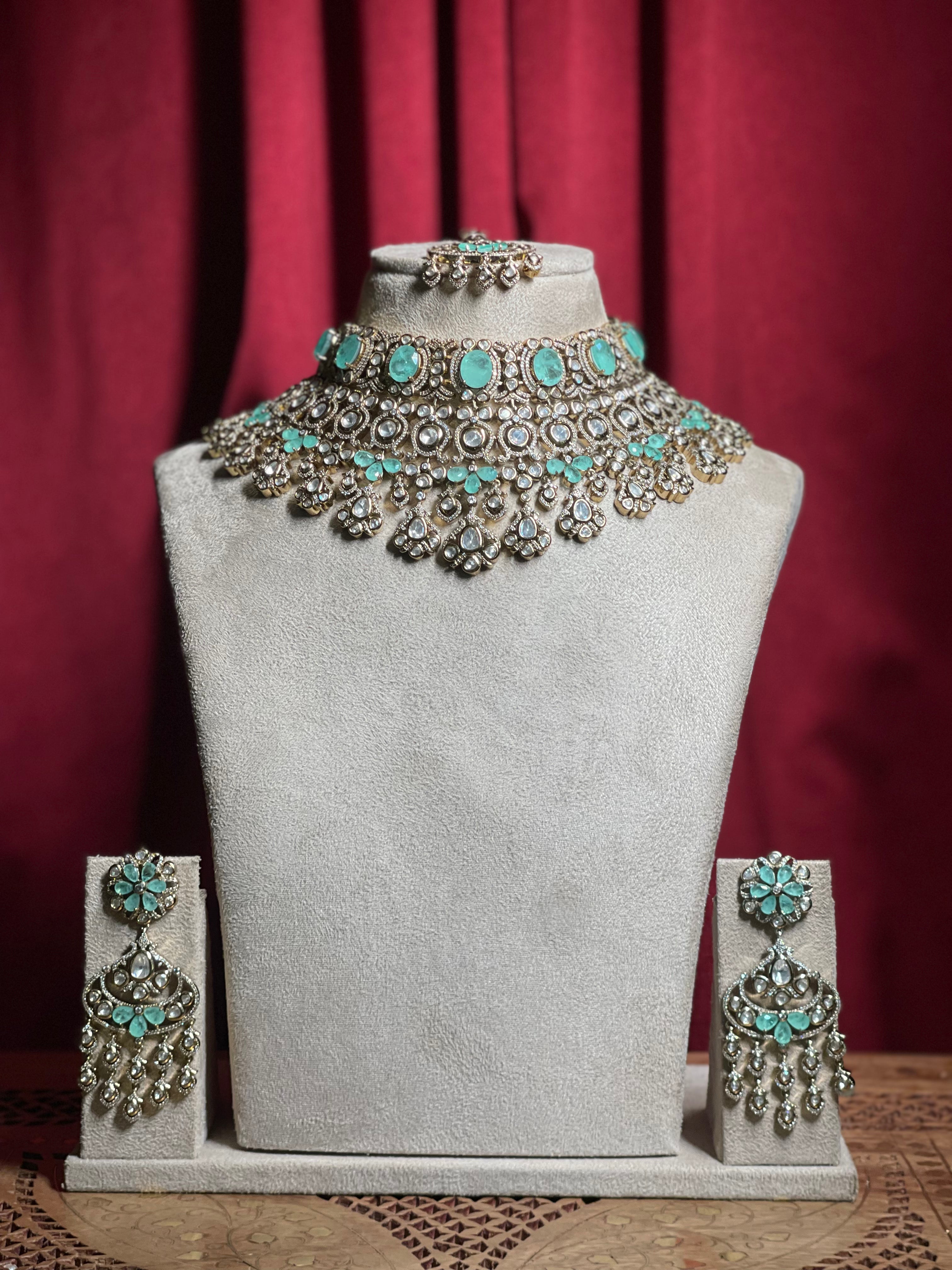 Royal Mint Green Polki