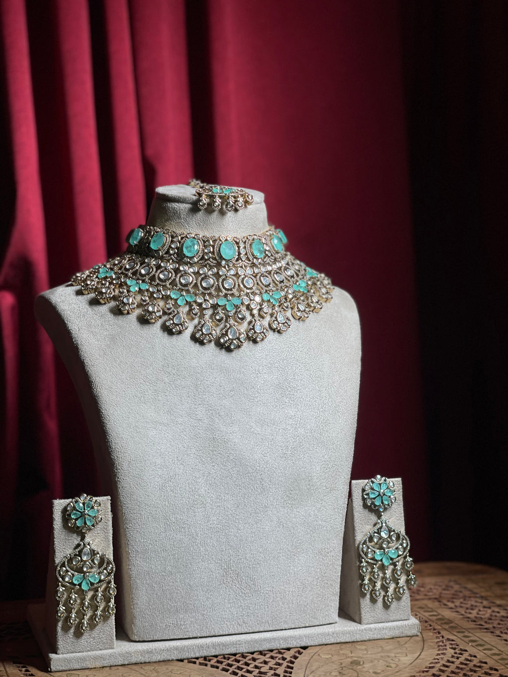 Royal Mint Green Polki