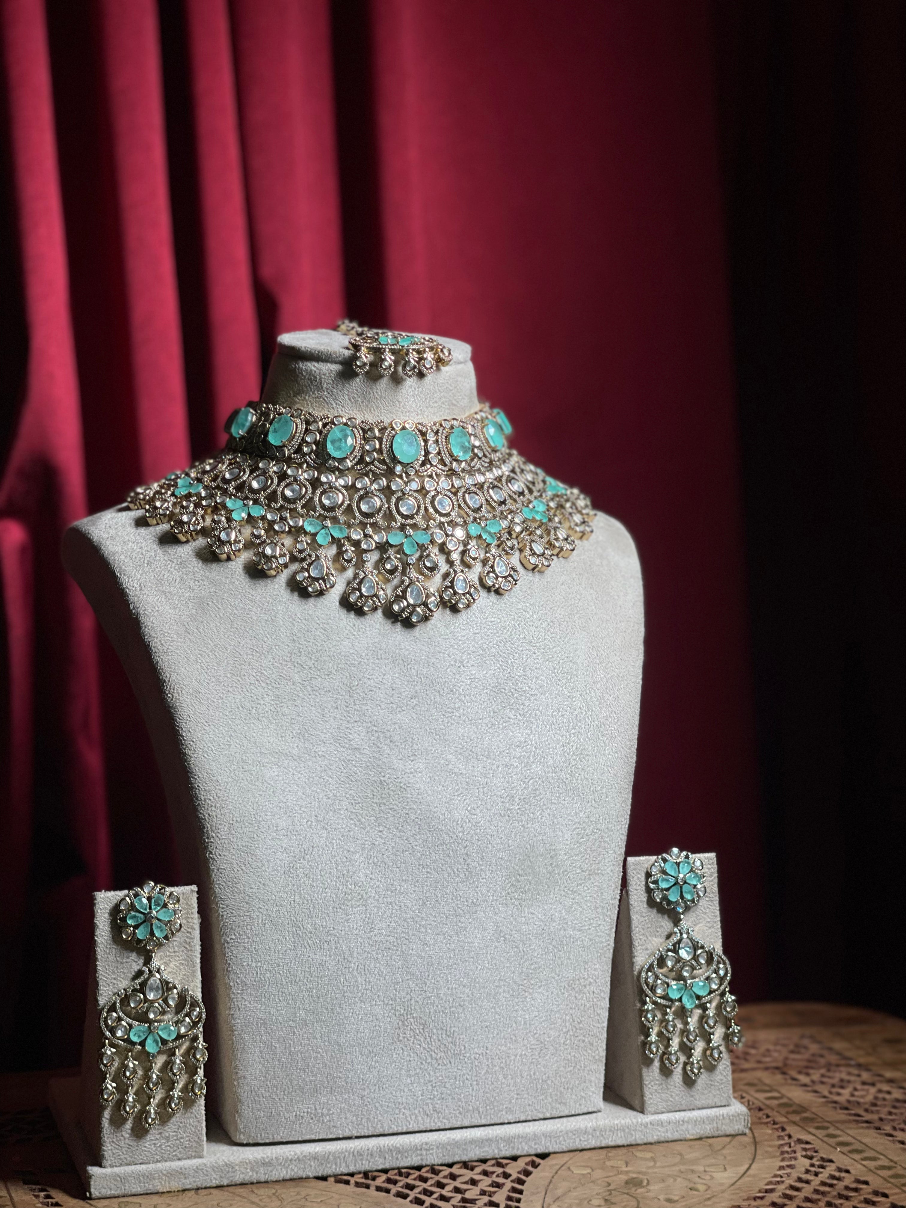 Royal Mint Green Polki