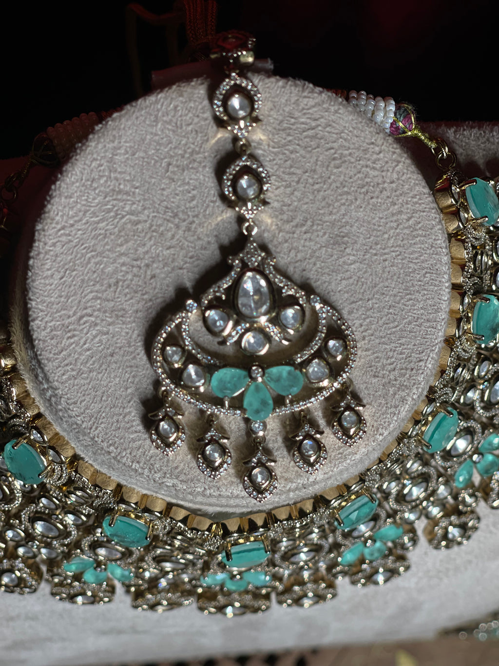 Royal Mint Green Polki