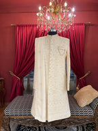 Ivory Threadwork Sherwani