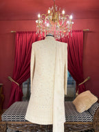 Ivory Threadwork Sherwani