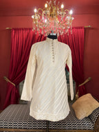 Ivory Jodhpuri Style Bandhgala with Koti