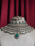 Emerald Polki Choker