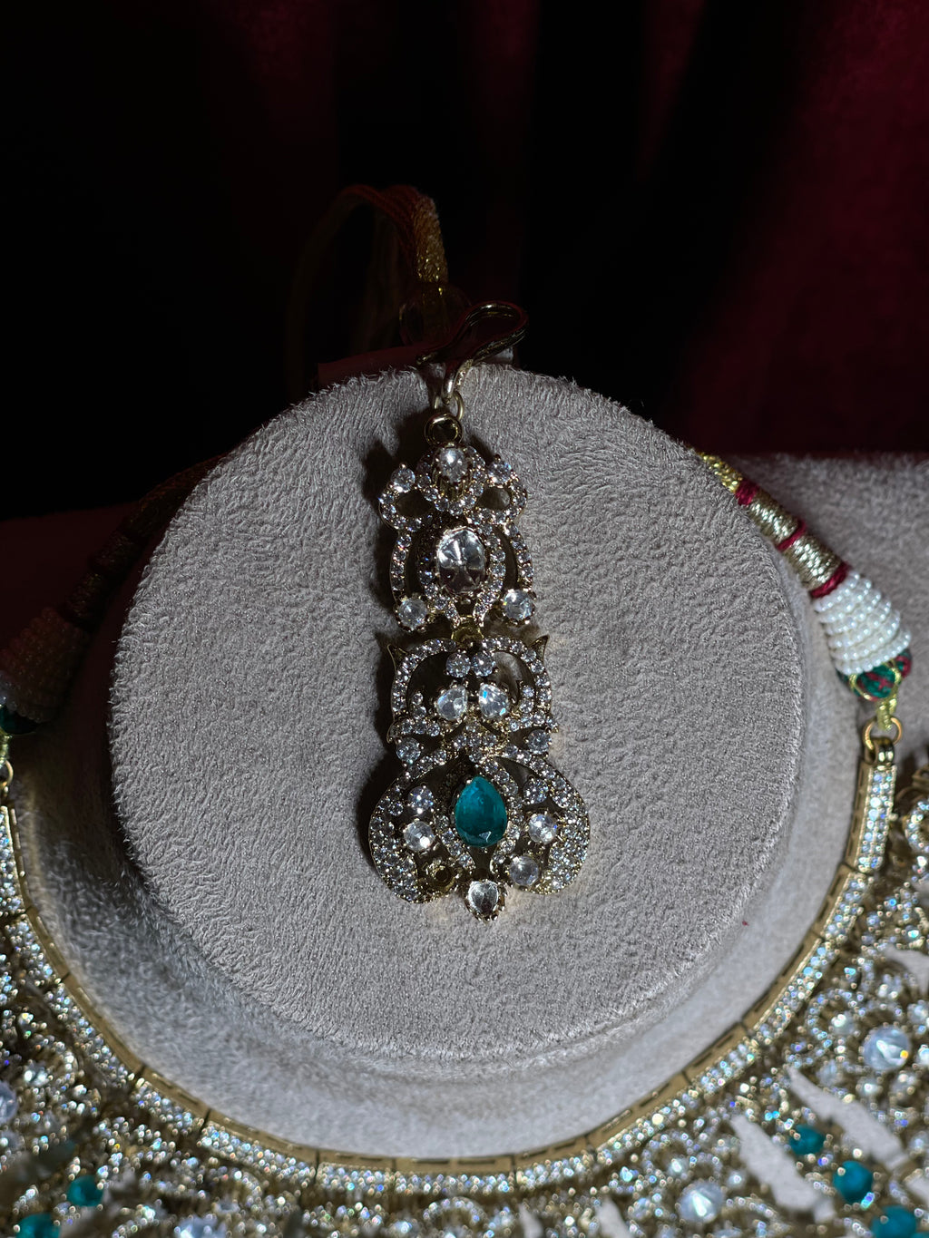 Emerald Uncut Polki Set