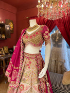 Rani Pink Lotus Lehenga