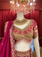 Rani Pink Lotus Lehenga