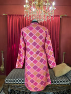 Bandhani Pink Kurta