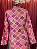 Bandhani Pink Kurta