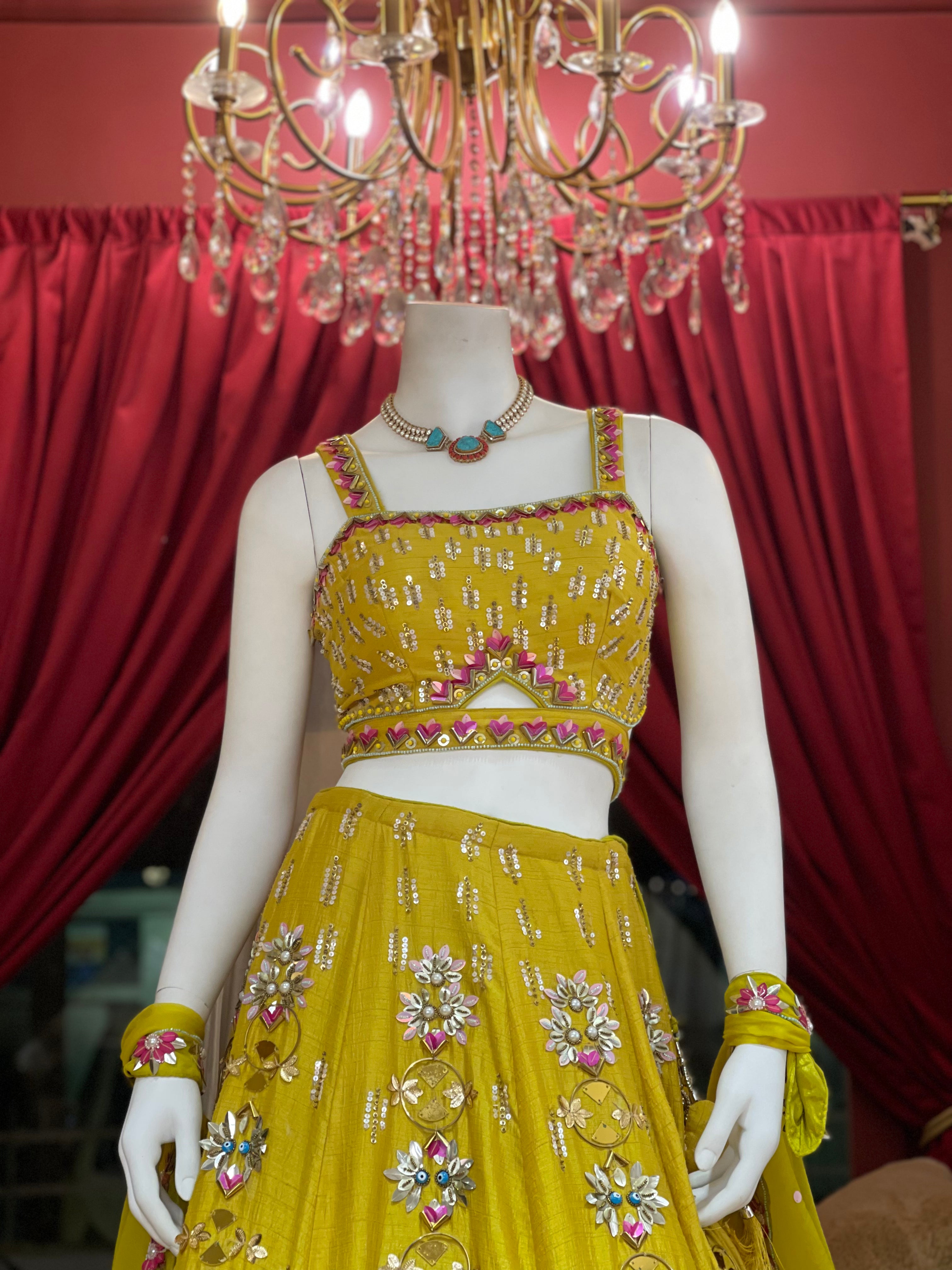 Noor-e-Haldi Lehenga Set