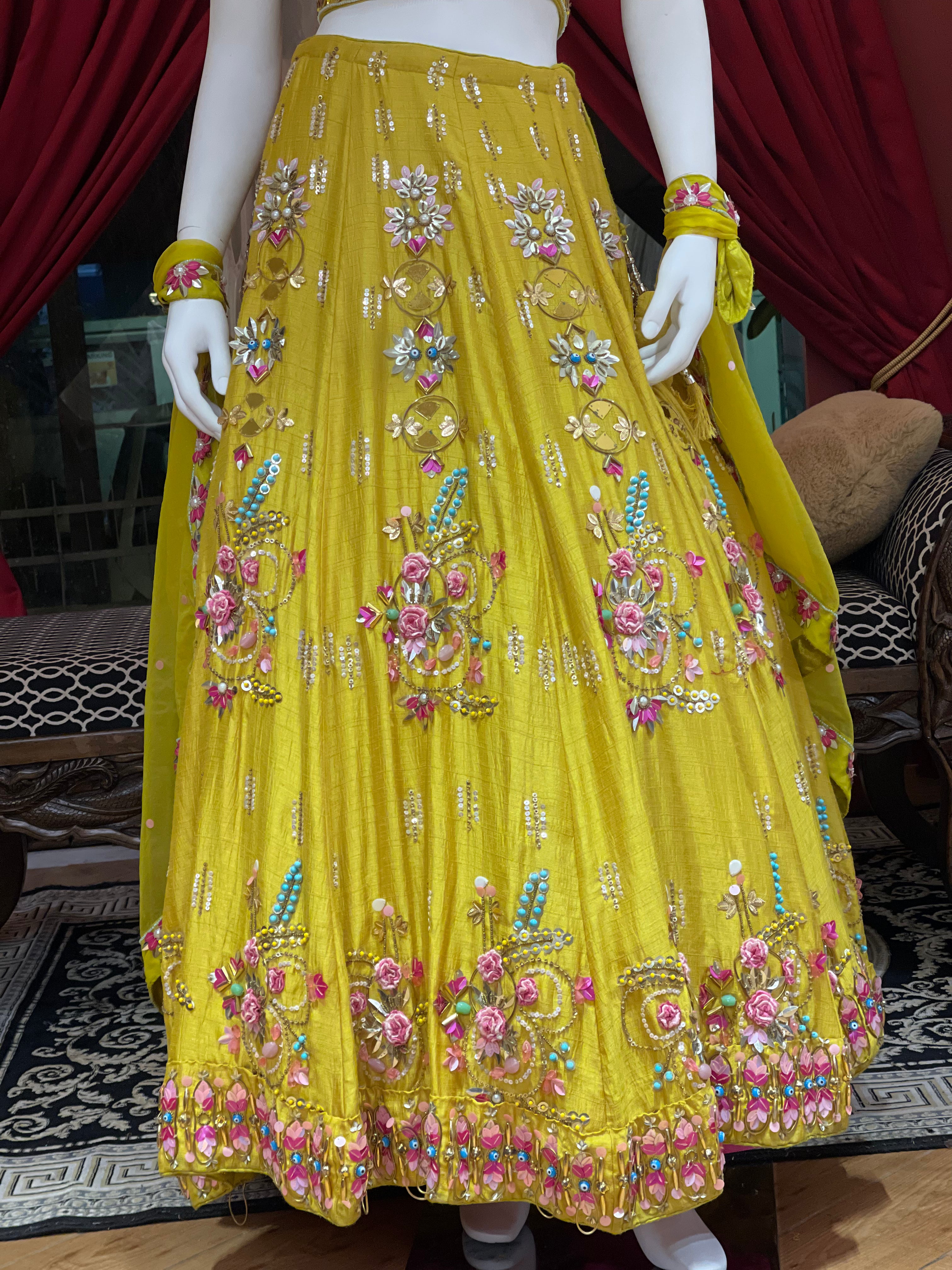 Noor-e-Haldi Lehenga Set