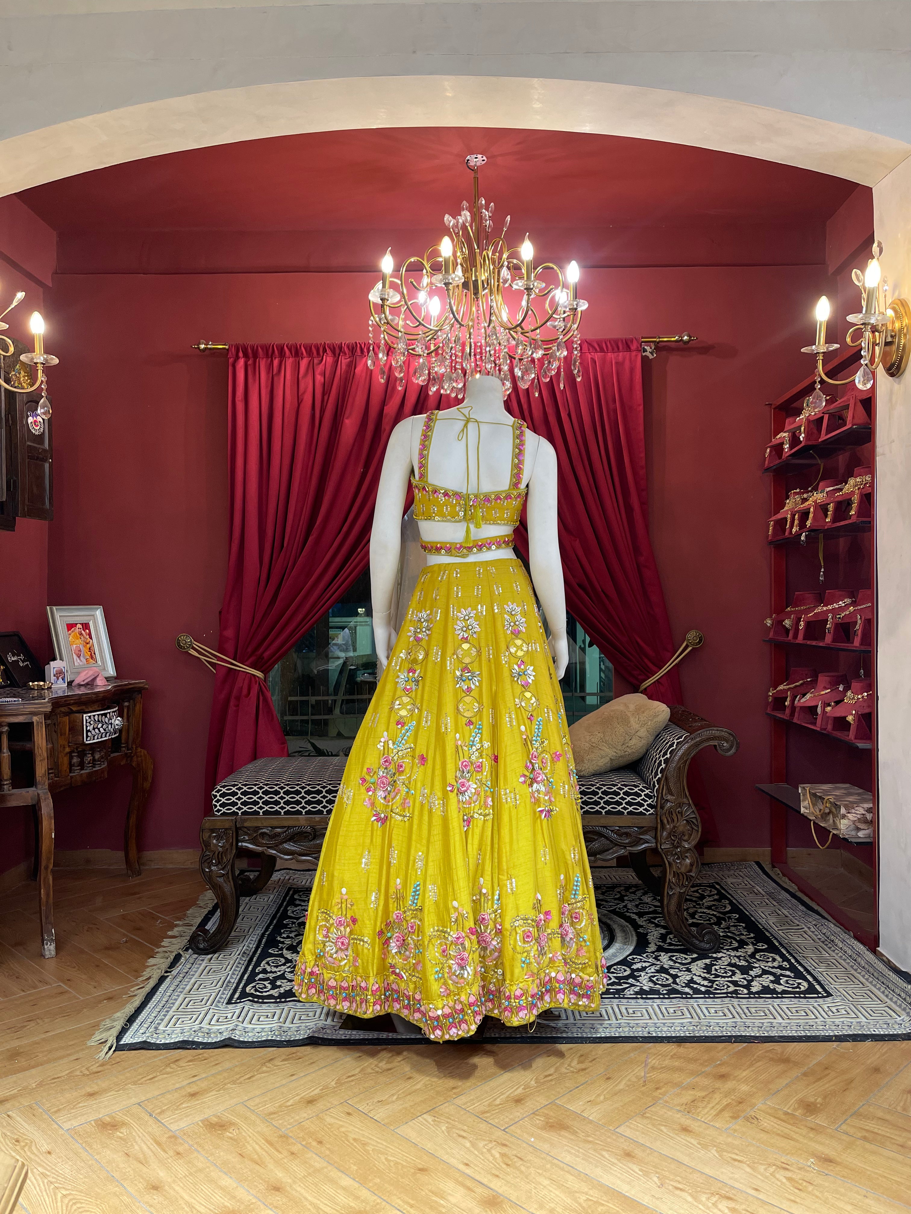 Noor-e-Haldi Lehenga Set