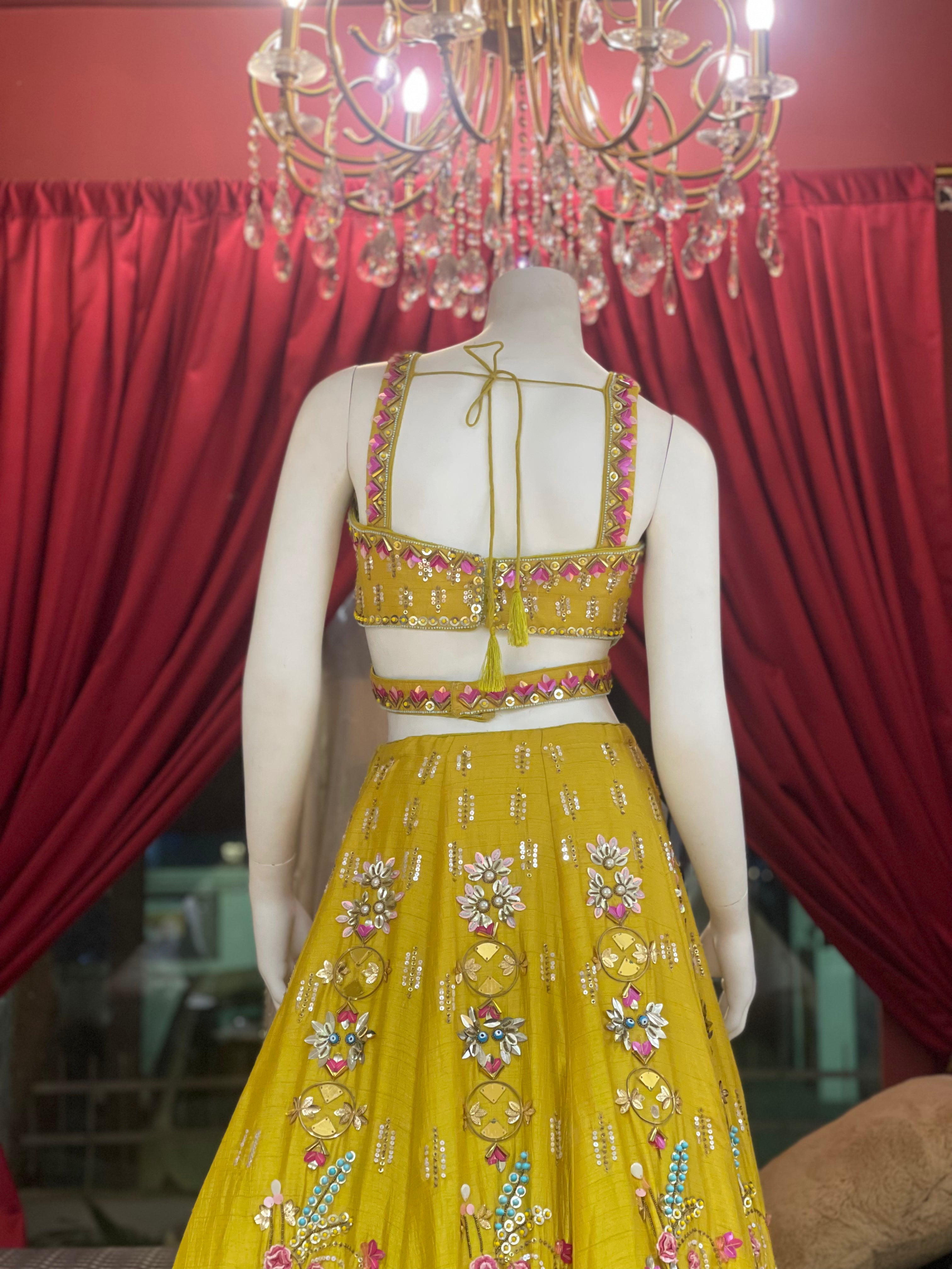 Noor-e-Haldi Lehenga Set