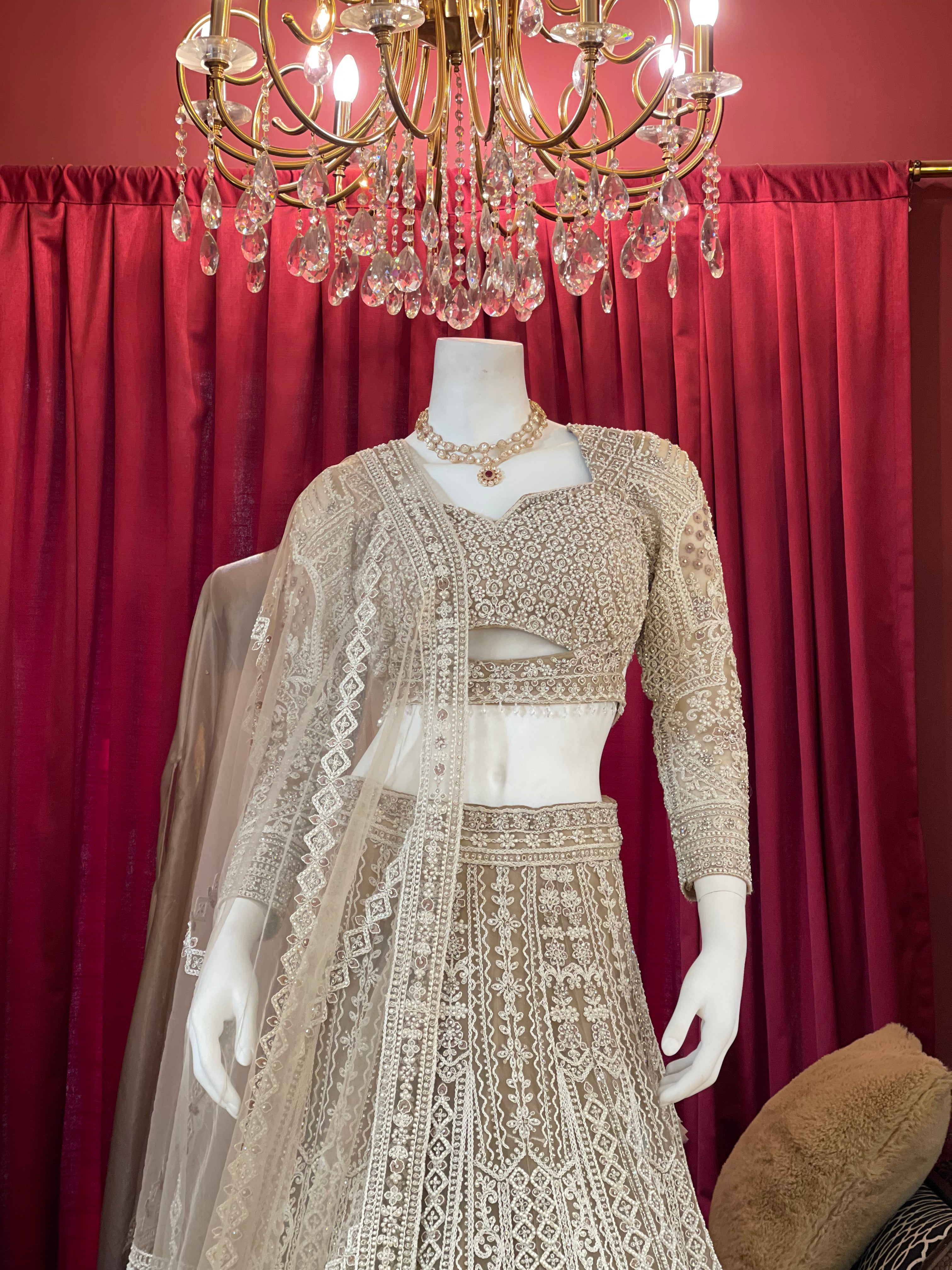 Ivory Radiance Lehenga Set
