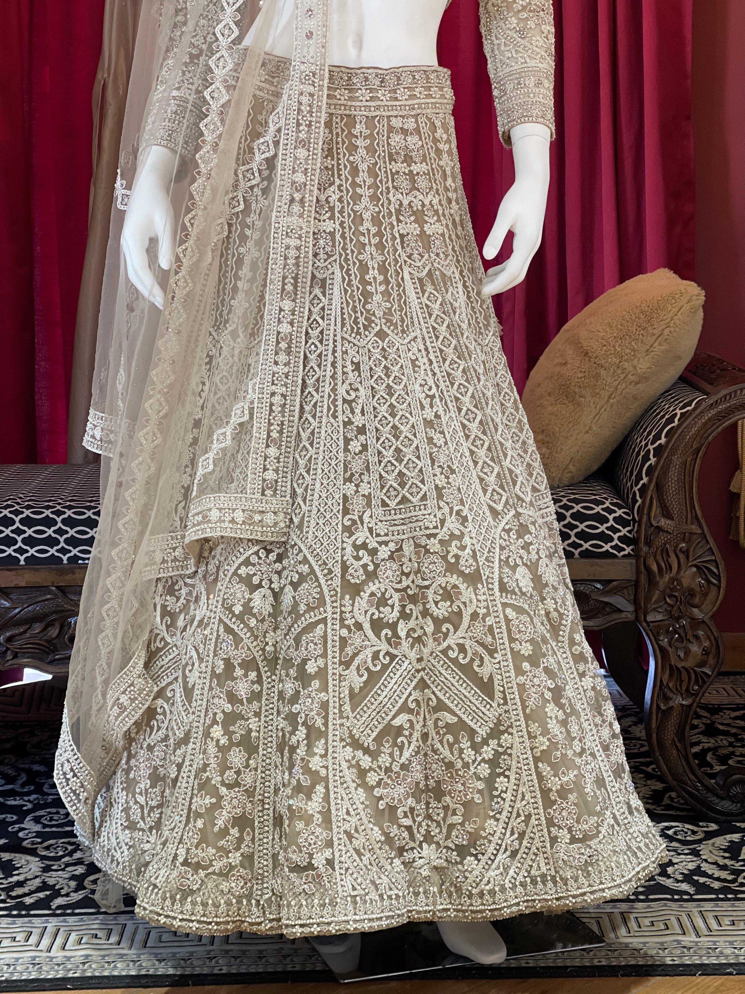 Ivory Radiance Lehenga Set