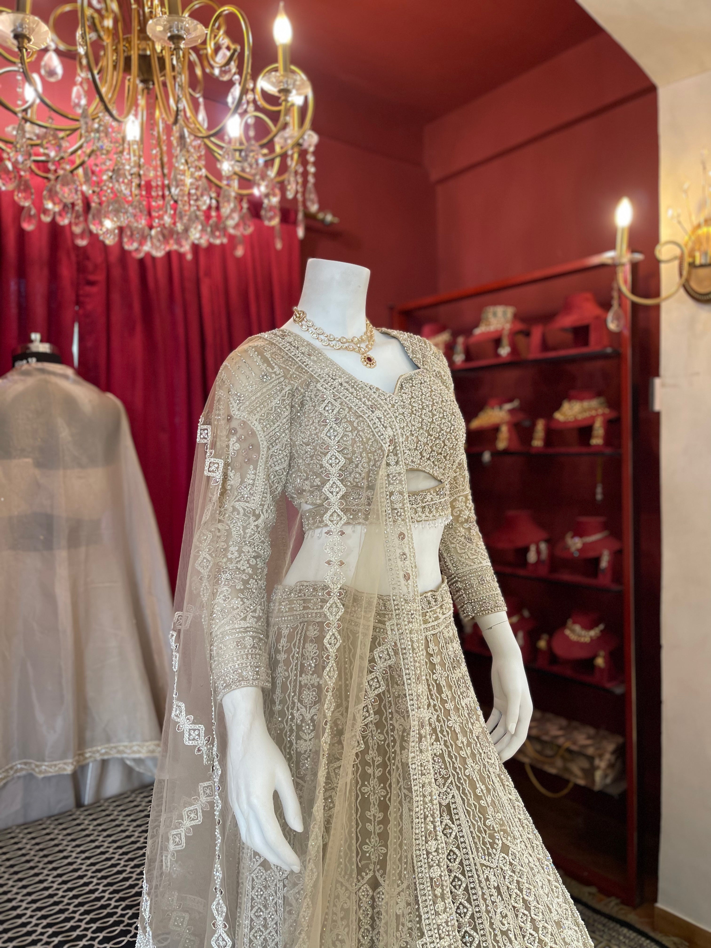 Ivory Radiance Lehenga Set