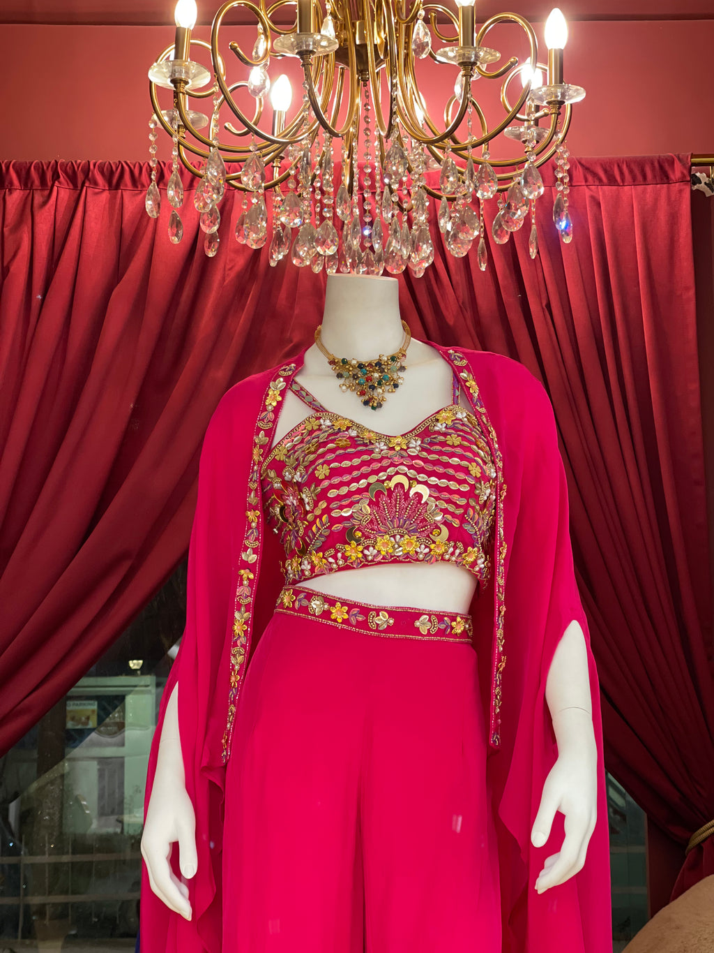 Rani Co-Ord Set with Shrug X Meggha Bhatti