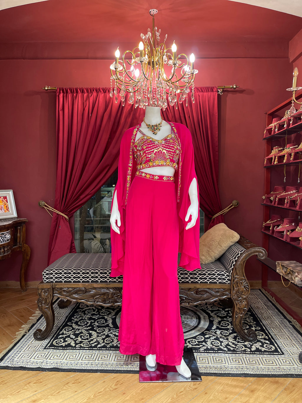 Rani Co-Ord Set with Shrug X Meggha Bhatti