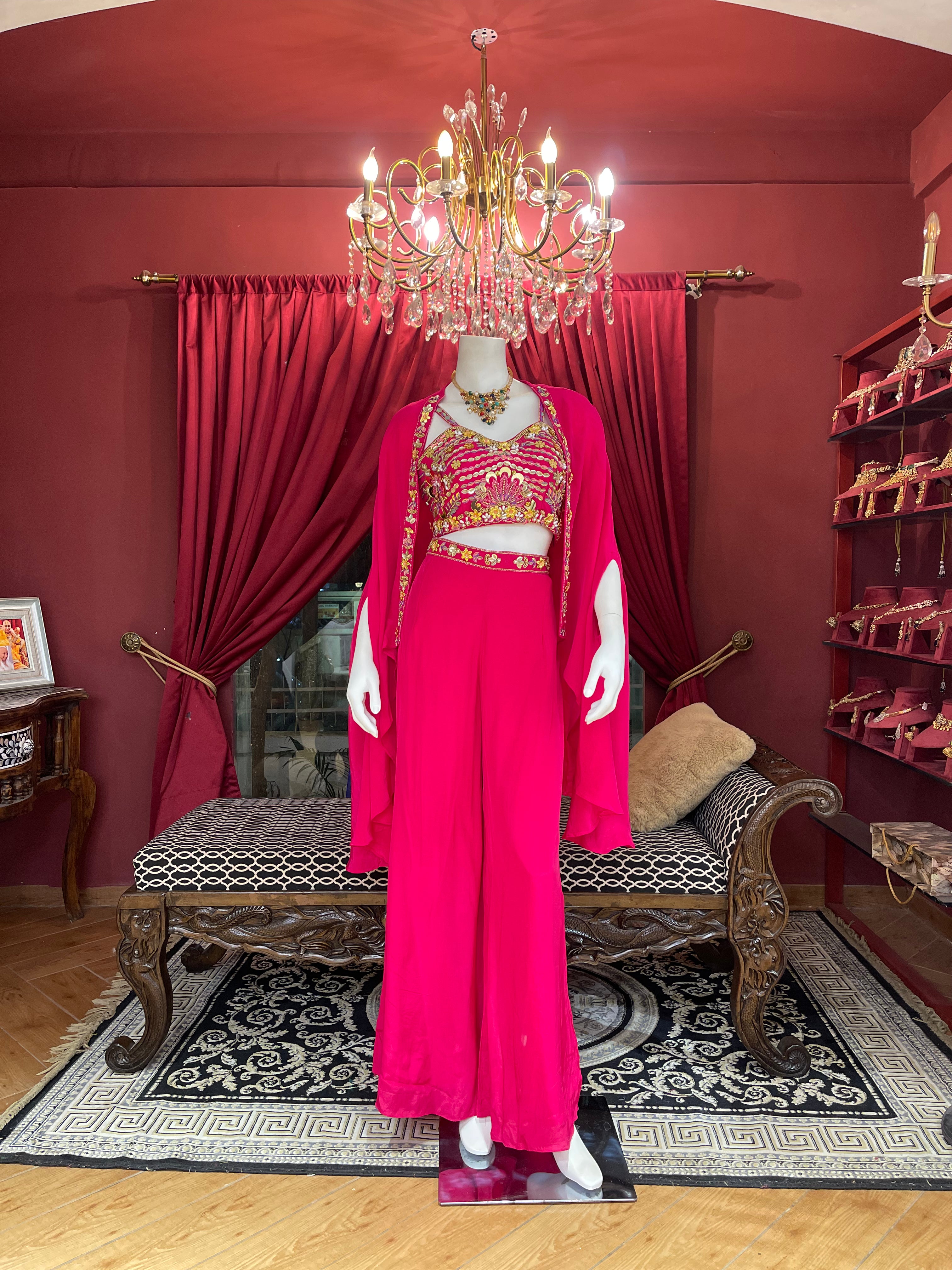 Rani Co-Ord Set with Shrug X Meggha Bhatti