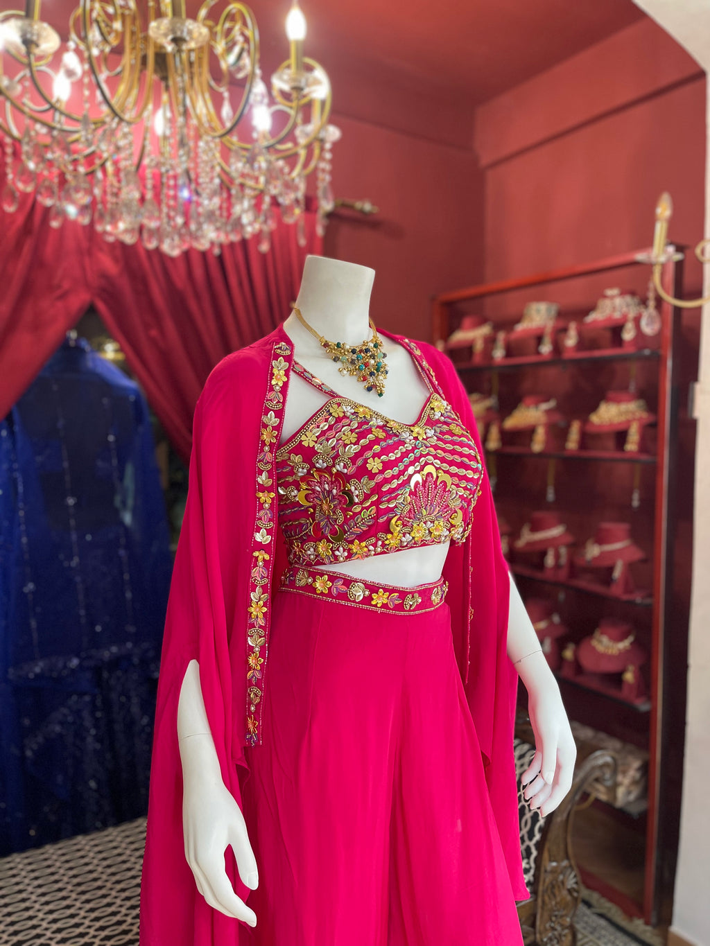 Rani Co-Ord Set with Shrug X Meggha Bhatti