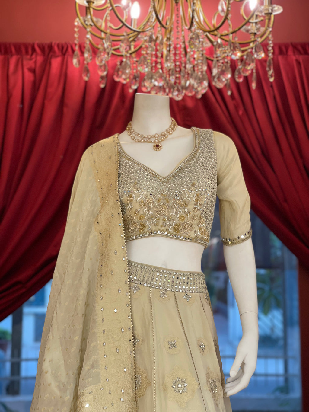 Ivory Noor Banarasi Set