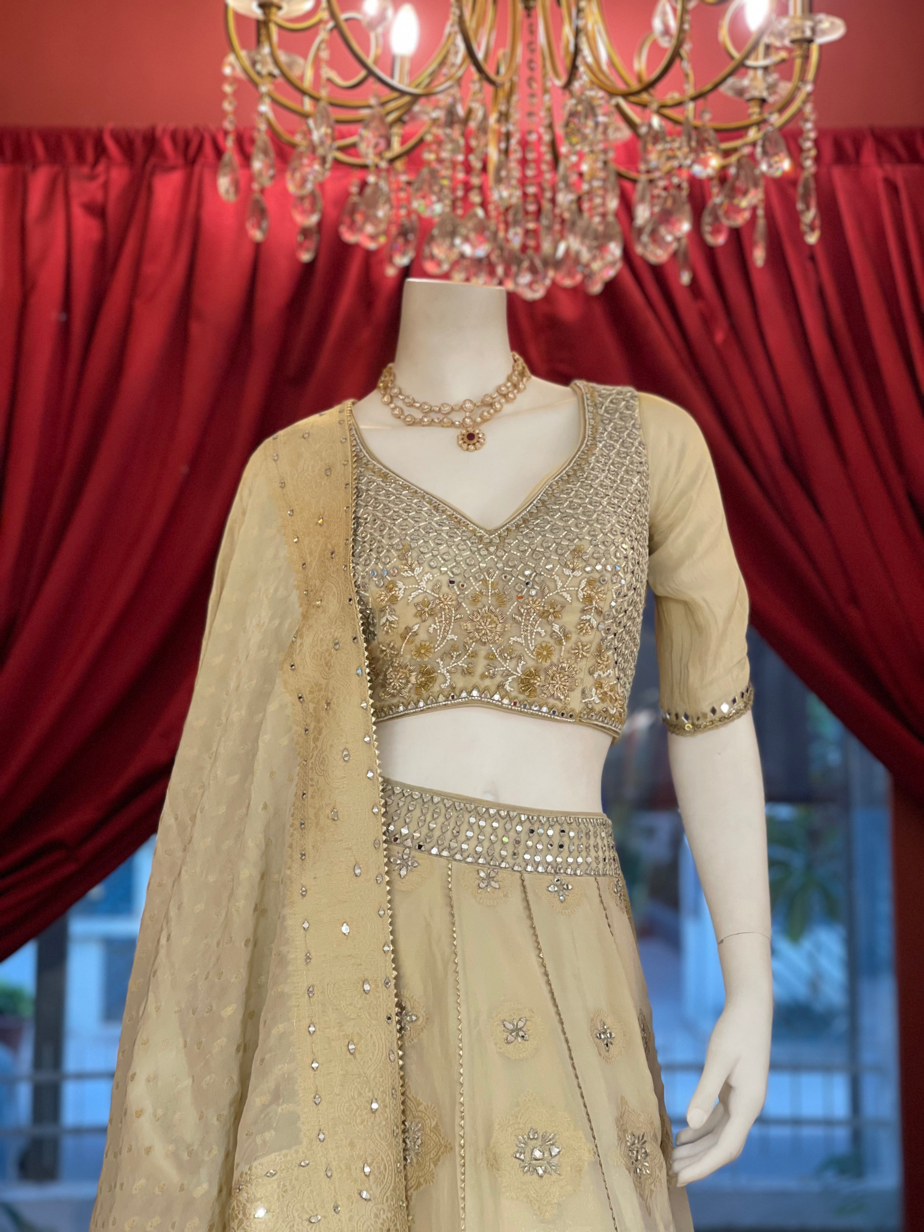 Ivory Noor Banarasi Set