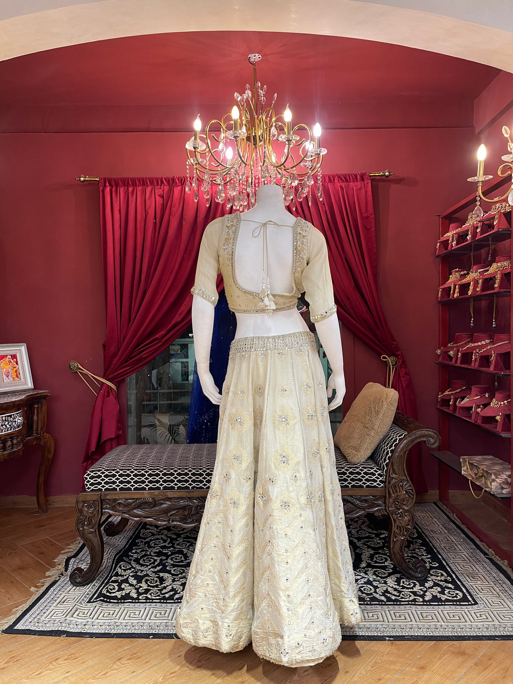 Ivory Noor Banarasi Set