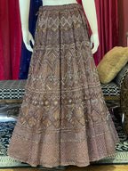 Mauve Dusk Sequin Bead Work Set