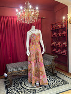 Multi-Color Floral Print Printed Jumpsuit