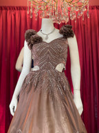 Stardust Flower Ball Gown