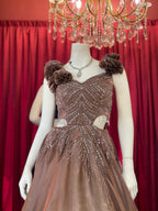 Stardust Flower Ball Gown