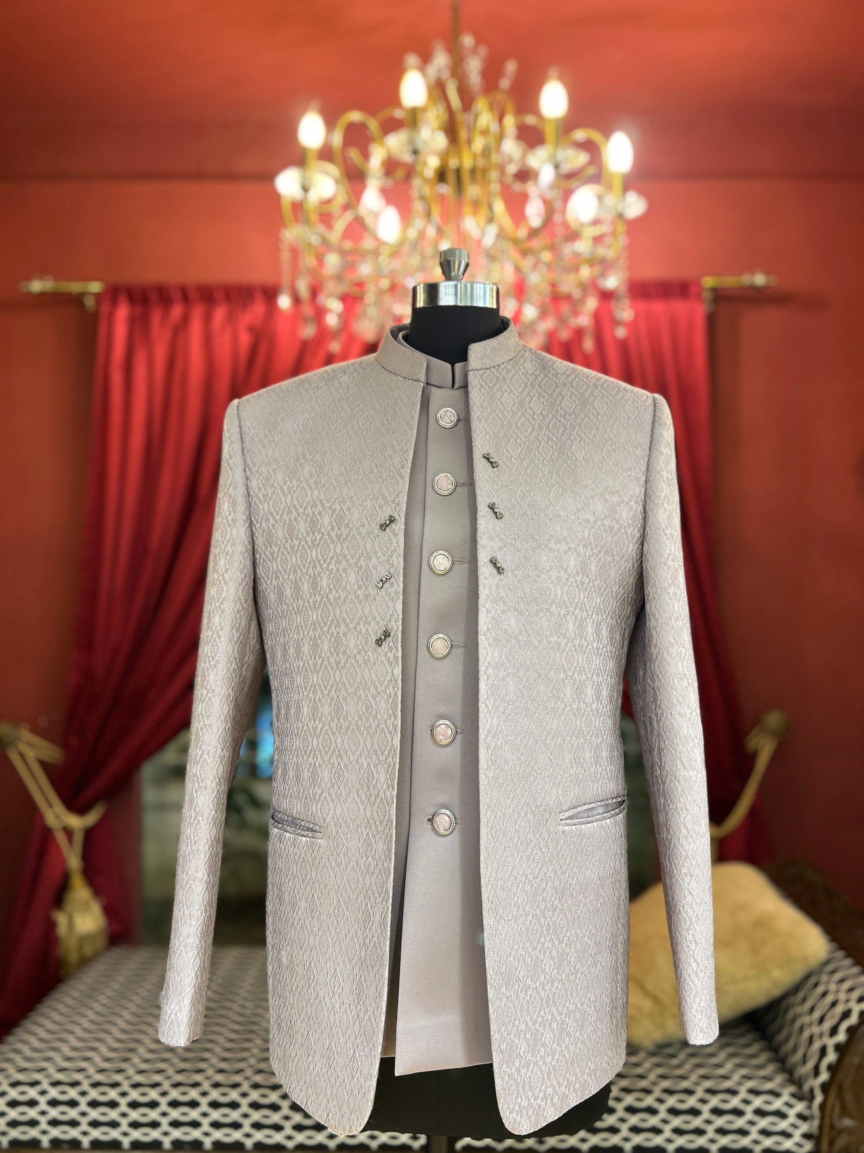 Baby Pink Sherwani