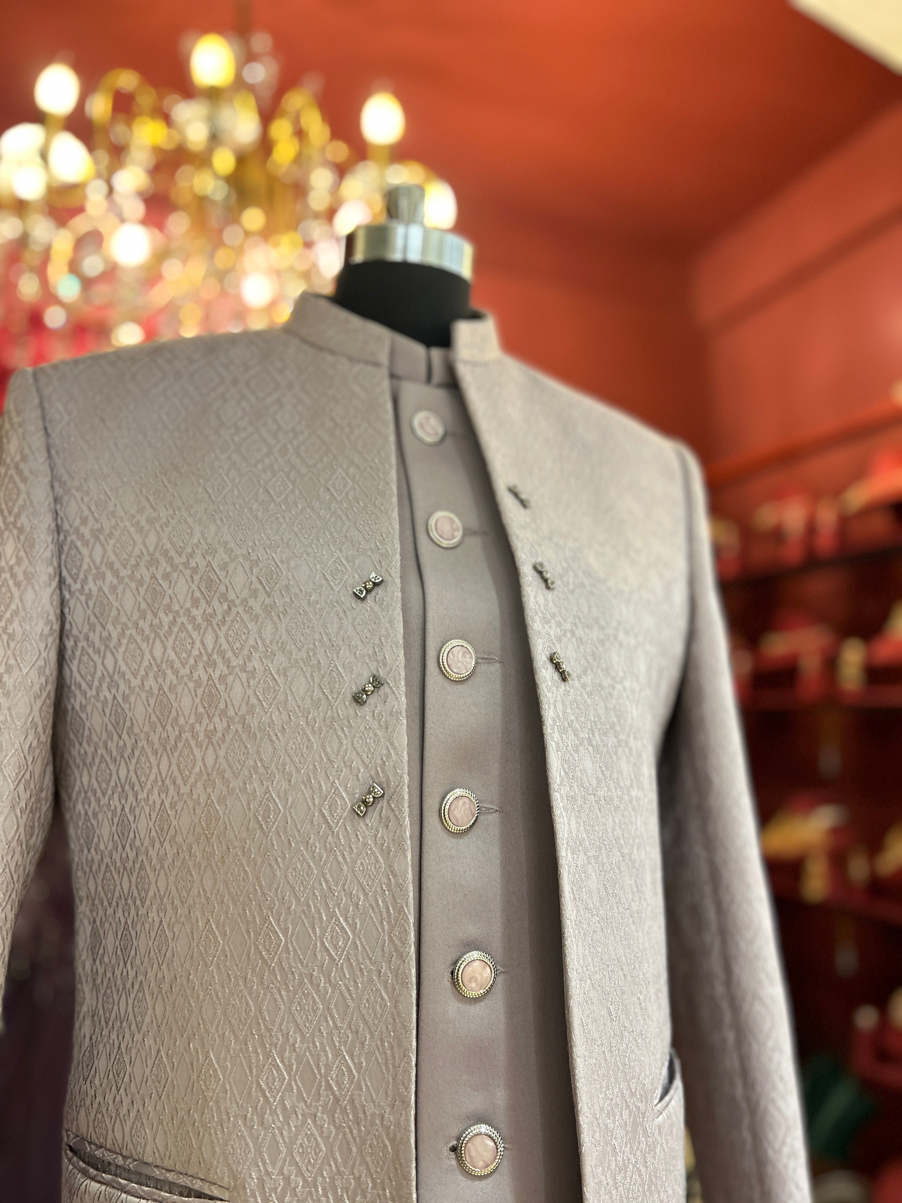 Baby Pink Sherwani