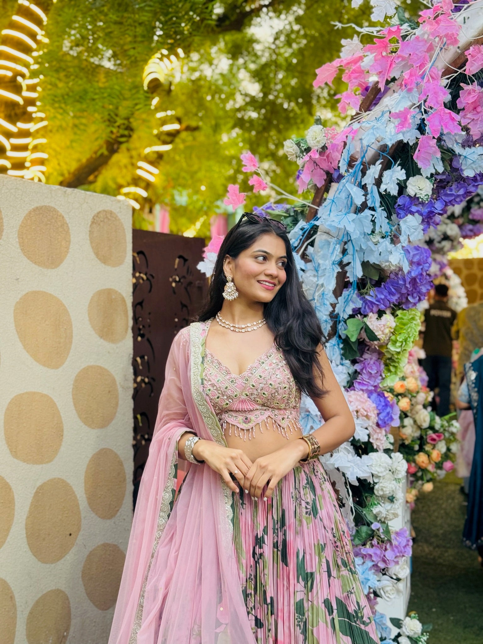Blush Garden Lehenga Set