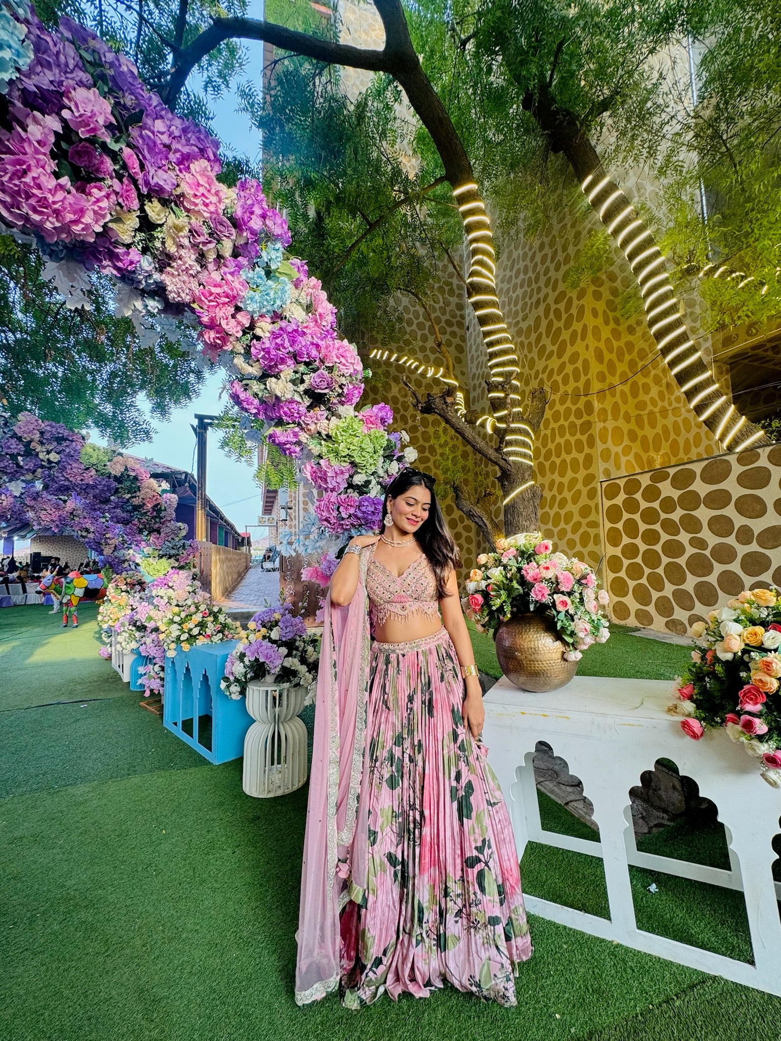 Blush Garden Lehenga Set
