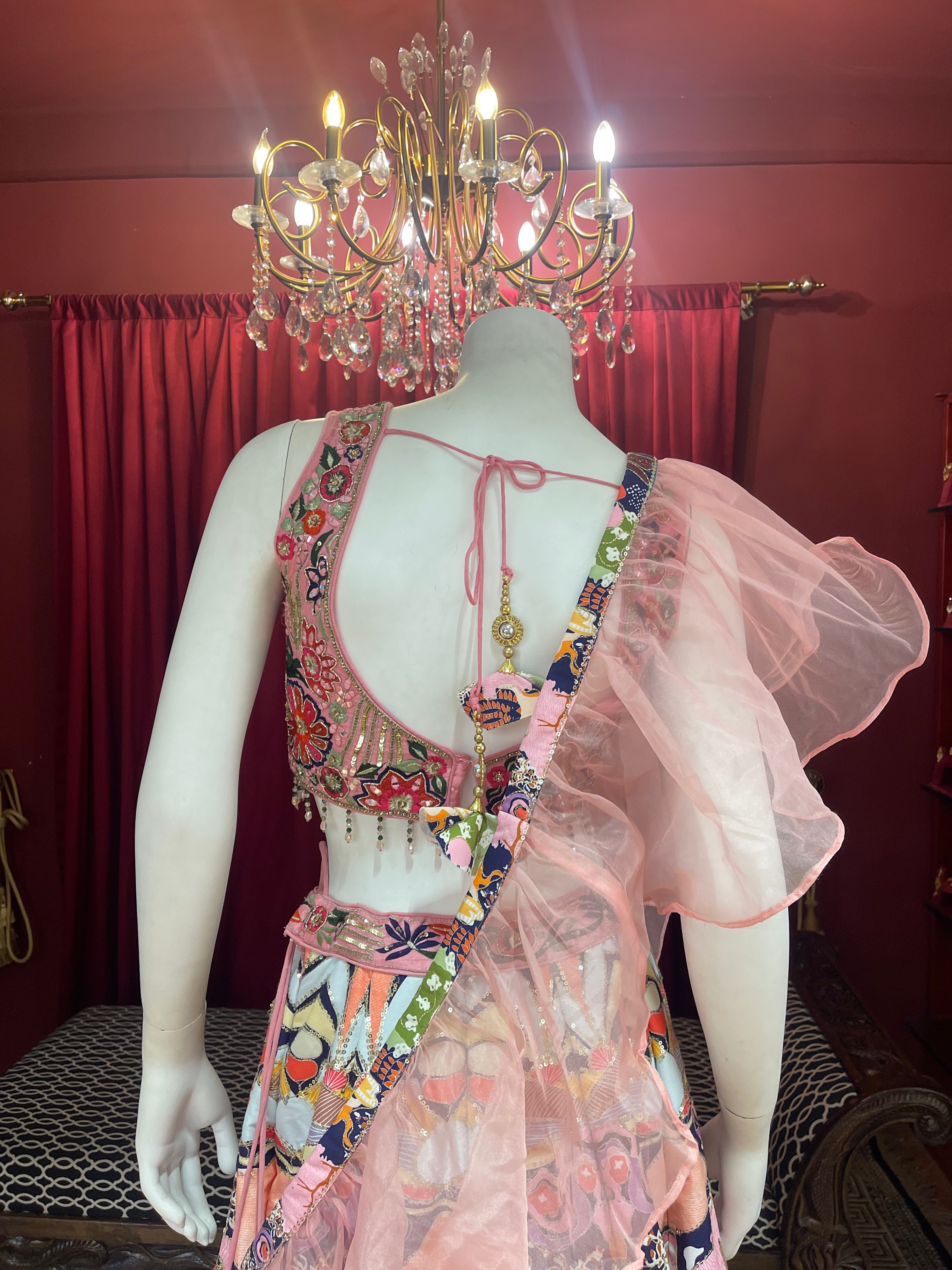 Colourful Carnival Lehenga