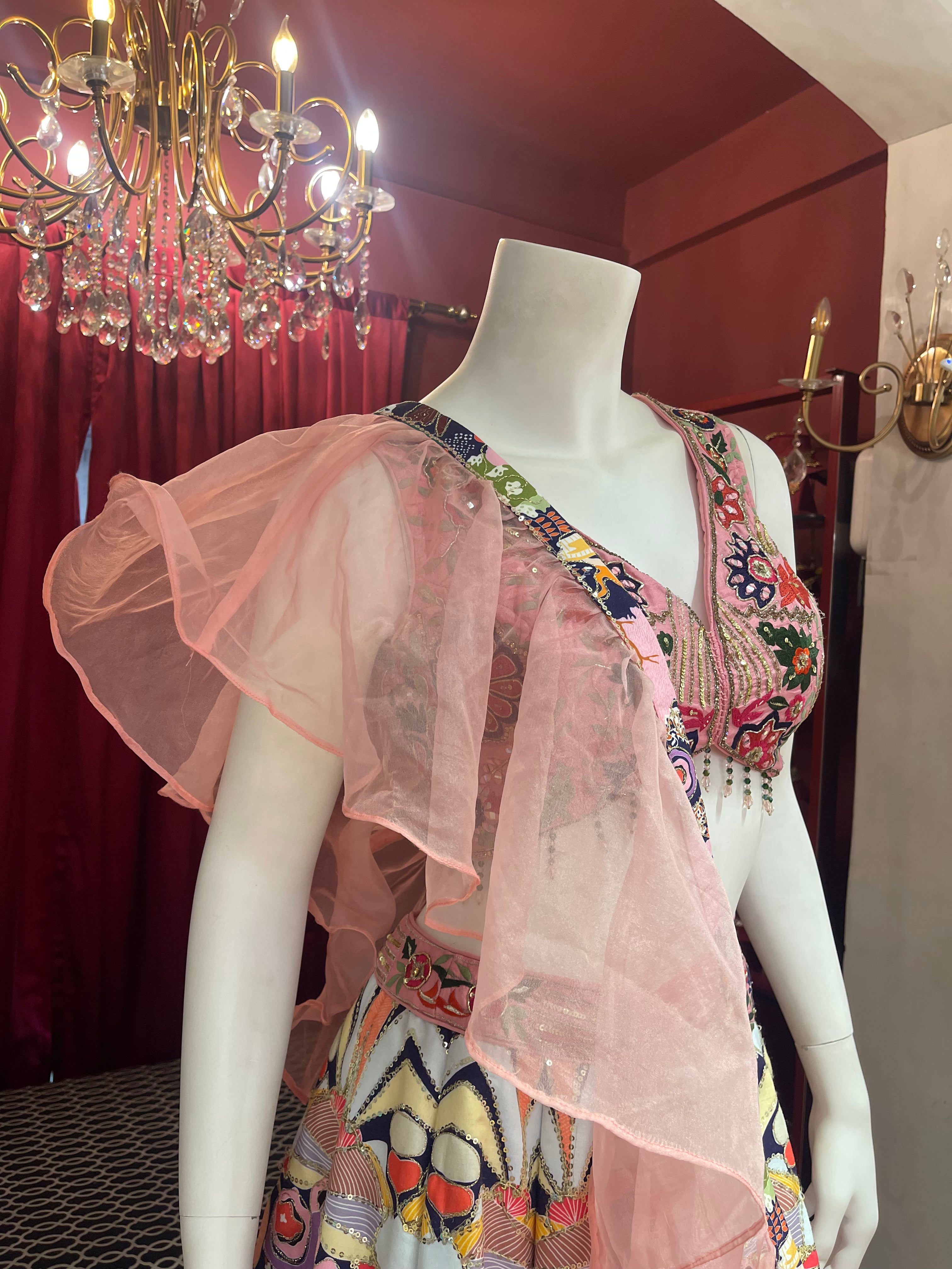 Colourful Carnival Lehenga