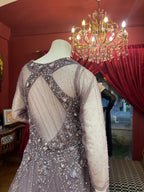 Onion Net Full Sleeves Gown