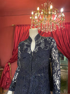 Blue Full Sleeves Gown