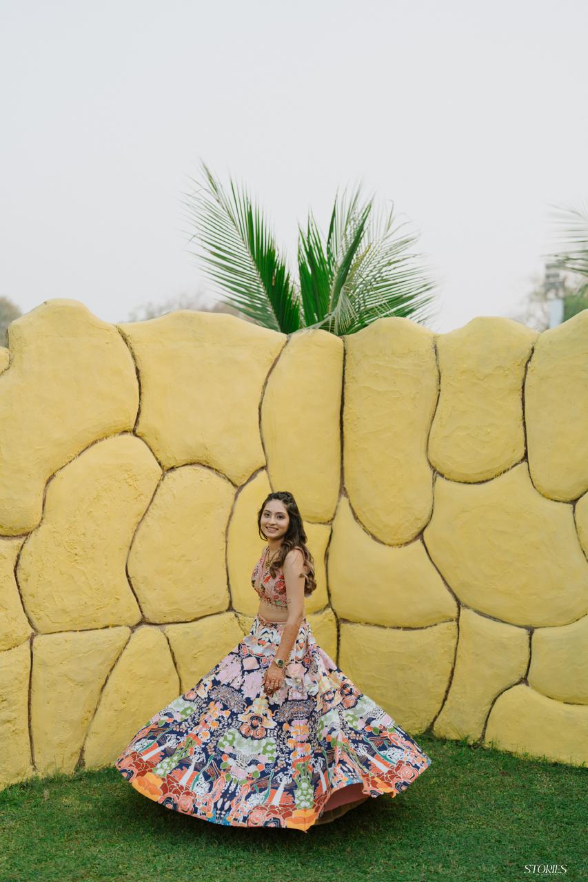 Colourful Carnival Lehenga