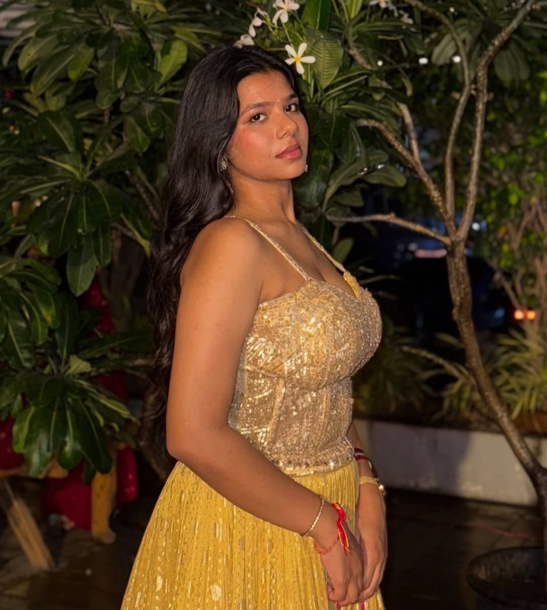 Haldi Ombre Lehenga Set