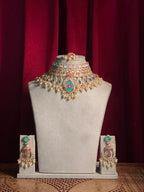 Emerald Polki Choker