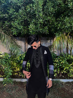 Midnight Embellished Kurta Set